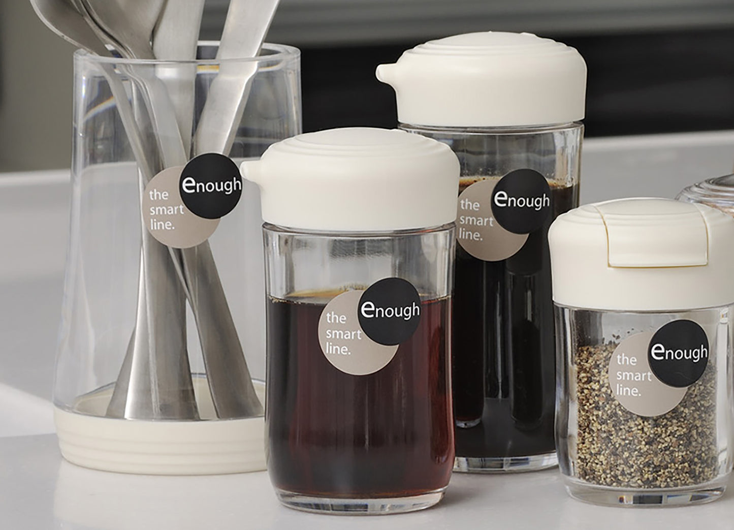 イノマタ化学 イナフ しょう油さし(小) ホワイト