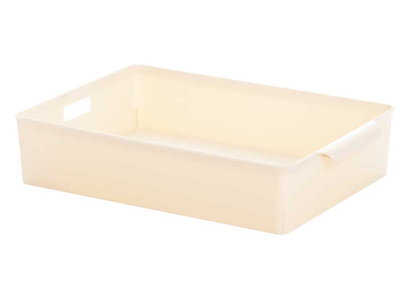 山田化学 ラッセ バスケットA4アイボリー