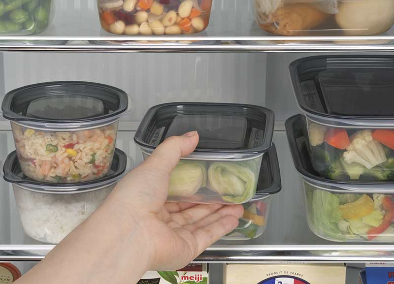 イノマタ化学 楽ちんパック 角型400ml 2個組 クリアーブラック