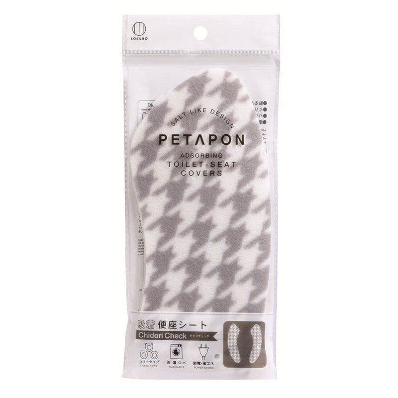 小久保工業所 ペタポン吸着便座シート チドリチェック