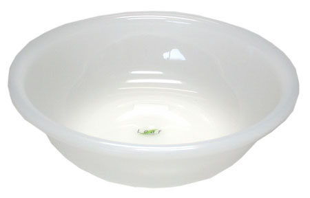 イノマタ化学 リーフ 洗面器 ナチュラル