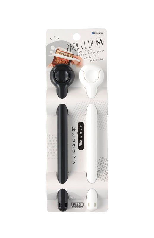 イノマタ化学 パッククリップ M(2P)モノトーン