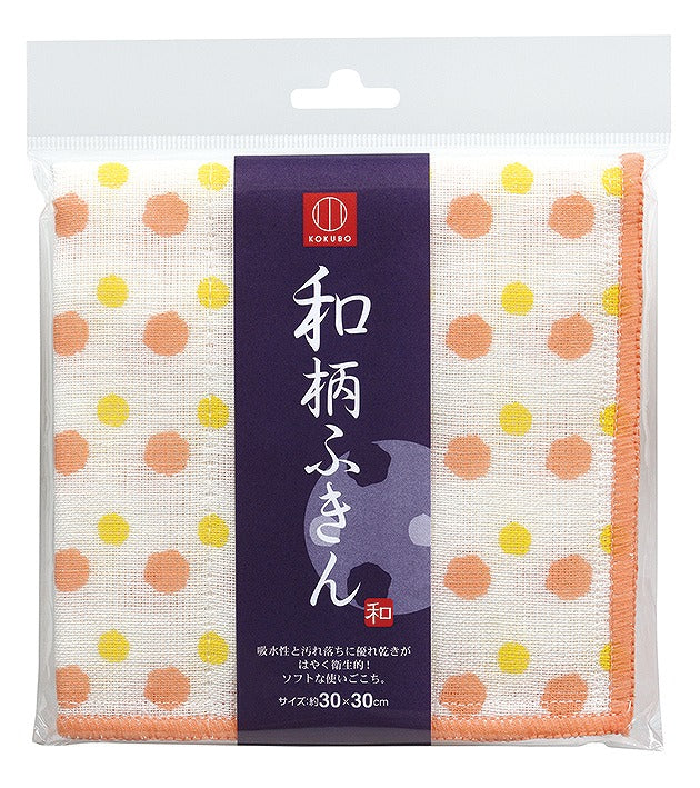 小久保工業所 和柄ふきん 水玉