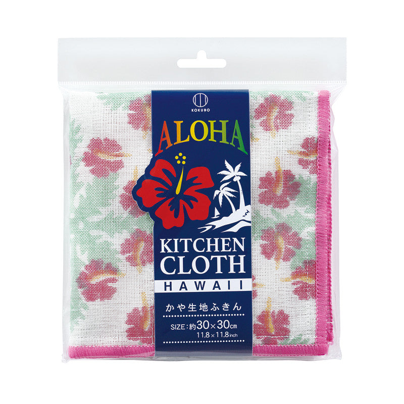 小久保工業所 アロハふきん ハイビスカス