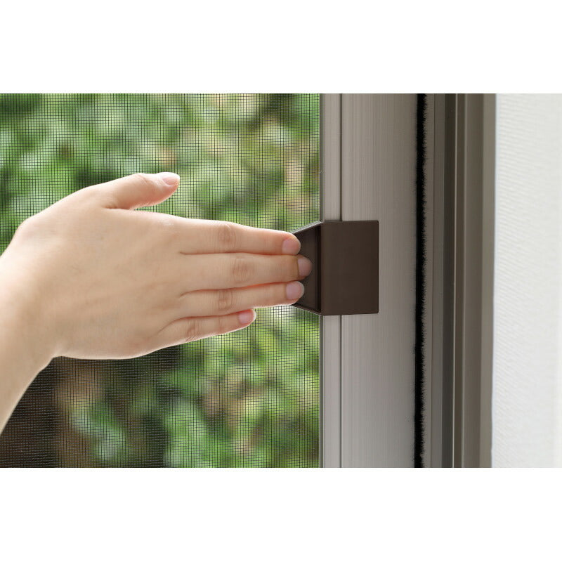 小久保工業所 網戸の引き手 ブラウン