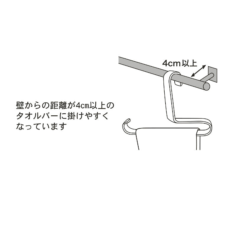 小久保工業所  Towel Bar Storage ボディタオルハンガー